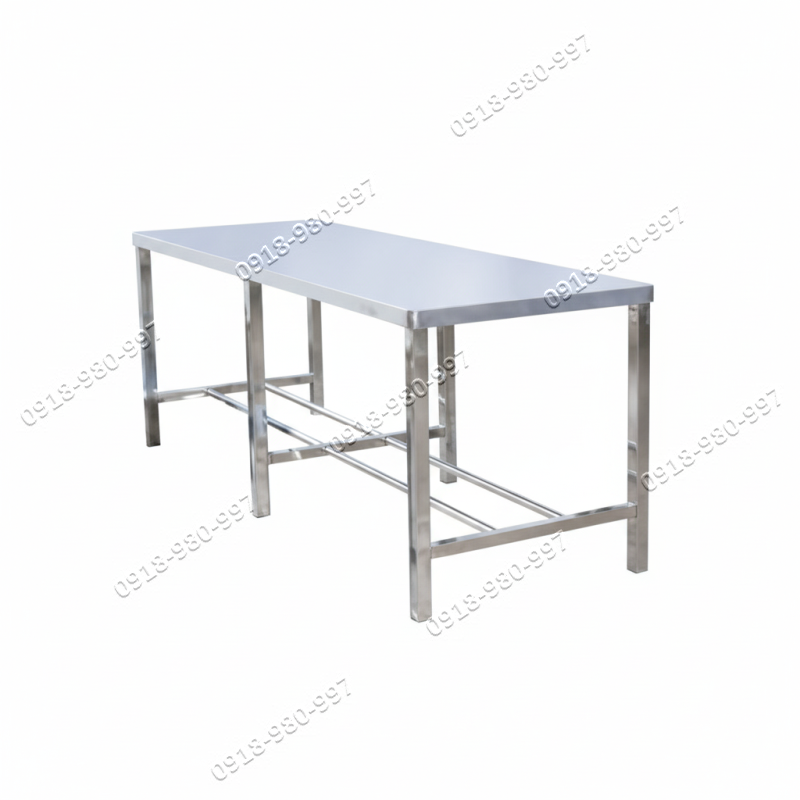 Bàn Chữ Nhật Inox Cố Định 2m BCN6
